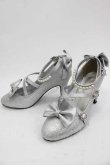 画像3: Angelic Pretty / Partyグリッターシューズ (2015 3rd Rerelease) M シルバー I-25-03-18-009-AP-SH-HD-ZI (3)