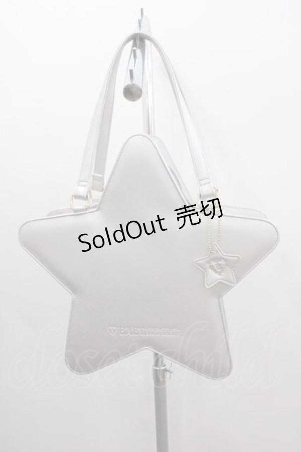 画像1: BABY,THE STARS SHINE BRIGHT / BABY STAR BAG  シルバー I-25-03-18-124-BA-BG-HD-ZI (1)