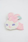 画像1: Angelic Pretty /リリカルバニーフェイスクリップ  白Ｘピンク I-25-03-21-062-AP-ZA-HD-ZI (1)