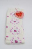 画像1: BABY,THE STARS SHINE BRIGHT / Little Royal Icing 私の小さなプリンセス 柄オーバーニーソックス  生成り I-25-03-21-011-BA-ZA-HD-ZI (1)
