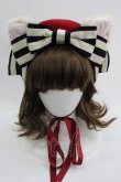 画像1: Angelic Pretty / プレゼントBearベレー  ボルドー I-25-03-21-103-AP-AC-HD-ZI (1)