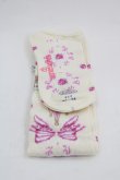画像2: BABY,THE STARS SHINE BRIGHT / Little Royal Icing 私の小さなプリンセス 柄オーバーニーソックス  生成り I-25-03-21-011-BA-ZA-HD-ZI (2)
