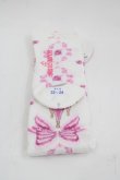 画像2: BABY,THE STARS SHINE BRIGHT / Little Royal Icing 私の小さなプリンセス 柄オーバーニーソックス  白 I-25-03-21-012-BA-ZA-HD-ZI (2)