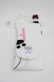 画像2: BABY,THE STARS SHINE BRIGHT / ねこねこオーバーニーソックス  白 I-25-03-21-016-BA-ZA-HD-ZI (2)