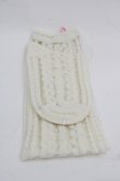 画像2: BABY,THE STARS SHINE BRIGHT / BABYロゴレース柄シースルーオーバーニーソックス  アイボリー I-25-03-21-029-BA-ZA-HD-OS (2)