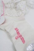 画像3: BABY,THE STARS SHINE BRIGHT / トーションレースのクルー丈ソックス  白Ｘ白 I-25-03-21-048-BA-ZA-HD-ZI (3)