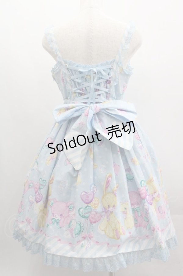 画像2: Angelic Pretty / TOY FANTASYジャンパースカート  サックス I-25-03-23-052-AP-OP-HD-OS (2)