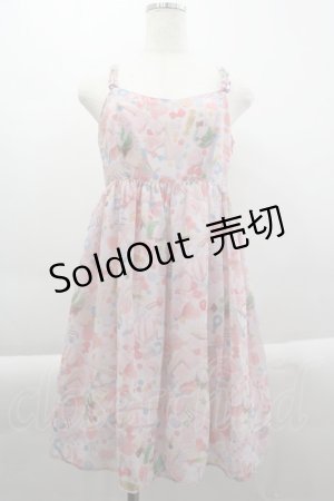画像: MILK / CANDY LOVERドレス  ピンク I-25-03-23-066-ML-OP-HD-ZI