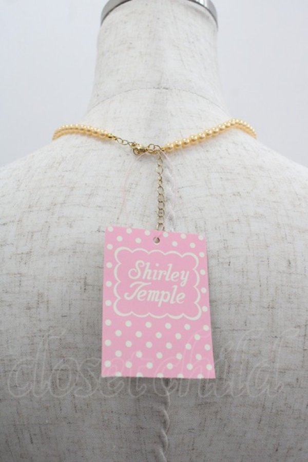 画像2: Shirley Temple / チョコリボンネックレス  赤Ｘチョコ I-25-03-23-099-ET-AC-HD-ZT437 (2)