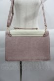 画像3: axes femme POETIQUE / シルエット柄宝箱BAG  ピンクＸアイボリー I-25-03-23-109-AX-BG-HD-ZI (3)