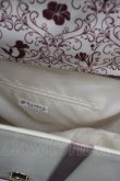 画像4: axes femme POETIQUE / シルエット柄宝箱BAG  ピンクＸアイボリー I-25-03-23-109-AX-BG-HD-ZI (4)