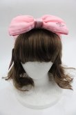 画像1: Shirley Temple / リボンオーガンジーヘアバンド  ピンク I-25-03-23-123-ET-AC-HD-ZT437 (1)