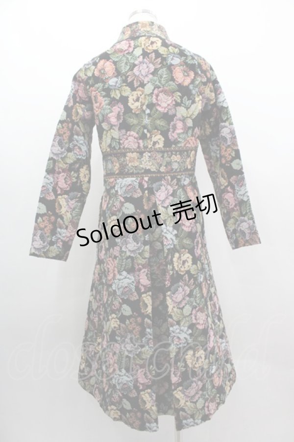 画像2: Juliette et Justine / COAT ラ スキュルテ デュ ラ ローズ  黒 I-25-03-23-048-CL-CO-HD-ZT-C063 (2)