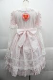 画像2: BABY,THE STARS SHINE BRIGHT / Lovely Strawberryワンピース  ピンクＸ白 I-25-03-29-055-BA-OP-HD-ZI (2)