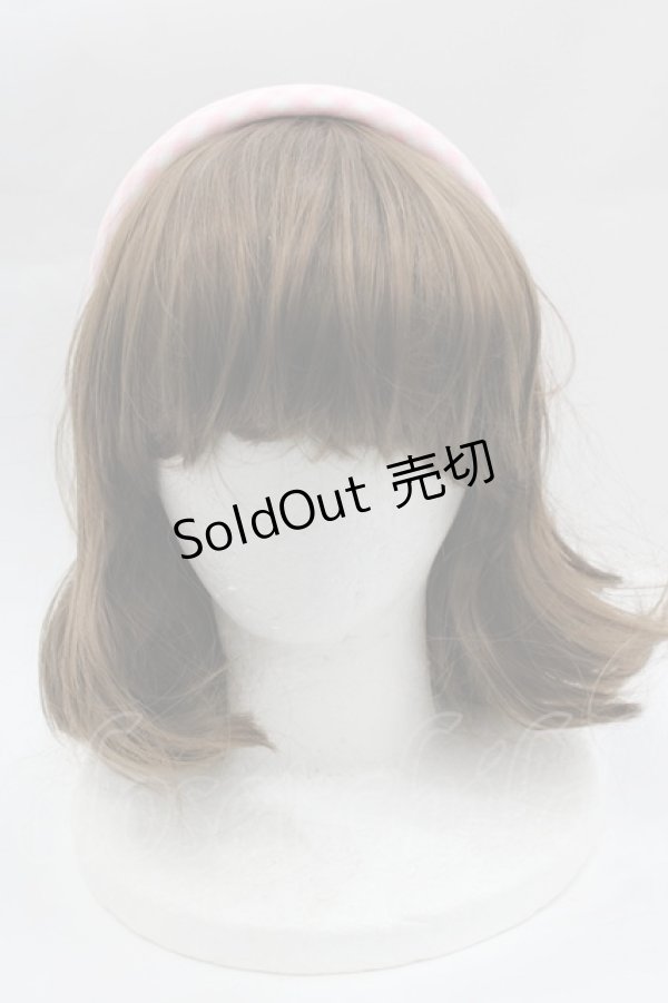 画像2: MILK / ギンガムカチューシャ  ピンク I-25-03-29-119-ML-AC-HD-ZI (2)