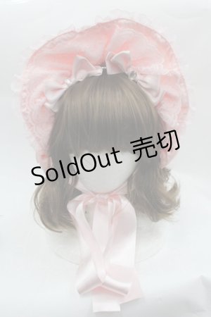 画像: metamorphose / Dramatic Jewelハーフボンネット  ピンク I-25-03-29-120-ME-AC-HD-ZI