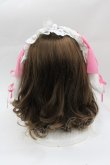 画像3: Royal Princess Alice / Strawberry Sweetsロップイヤーヘッドドレス  黒 I-25-03-29-121-LO-AC-HD-ZI (3)