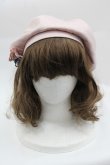 画像2: Emily Temple cute / HAT Violetベレー  ピンク I-25-03-29-123-ET-AC-HD-ZI (2)