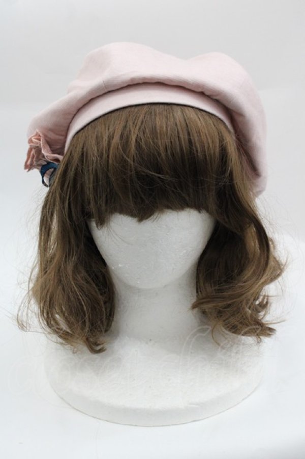 画像2: Emily Temple cute / HAT Violetベレー  ピンク I-25-03-29-123-ET-AC-HD-ZI (2)