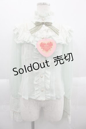 画像: BABY,THE STARS SHINE BRIGHT / Labyrinth Collection Room Princessブラウス  ミント I-25-03-29-014-BA-BL-HD-ZI