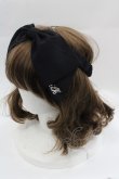 画像3: MILK / リボンヘアバンド  黒 I-25-03-29-124-ML-AC-HD-ZI (3)