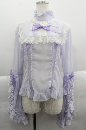 画像: BABY,THE STARS SHINE BRIGHT / Happy Easter Easter Bunny’s Spring Garden クロスブラウス  ラベンダー I-25-03-29-017-BA-BL-HD-OS