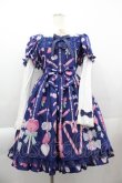画像1: Angelic Pretty / Candy Ornamentワンピース  ネイビー I-25-04-04-045-AP-OP-HD-ZI (1)