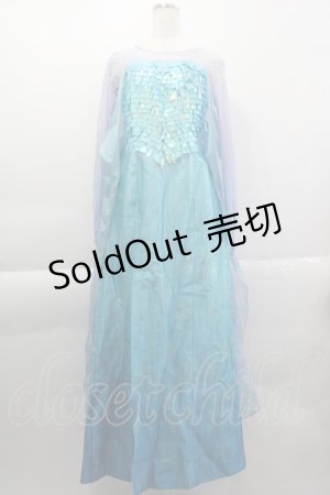 画像: Secret Honey / Snow Queen Dress (Frozen Elsa ver.) 2 ブルー I-25-04-04-051-CA-OP-HD-ZI
