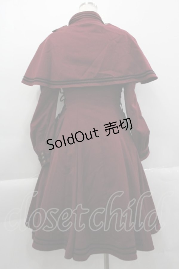 画像2: 星箱works / Eastern Journey 〜東方への旅路〜コートワンピース  ワイン I-25-04-04-081-PU-OP-HD-ZT232 (2)