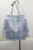 画像2: Angelic Pretty / Dreamy Night Cakes巾着  サックス I-25-04-04-106-AP-BG-HD-ZI (2)