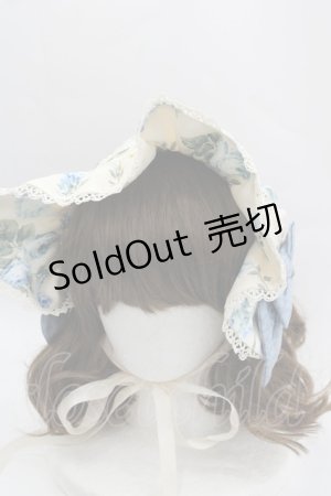 画像: axes femme kawaii / アンティークローズ柄ハーフボンネット  キナリ I-25-04-04-111-AX-AC-HD-ZI