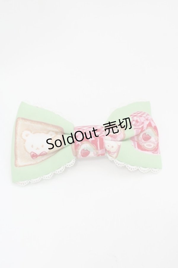画像3: Angelic Pretty / Sunny Day Brunch BearジャンパースカートSet  グリーン I-25-04-04-044-AP-OP-HD-ZI (3)