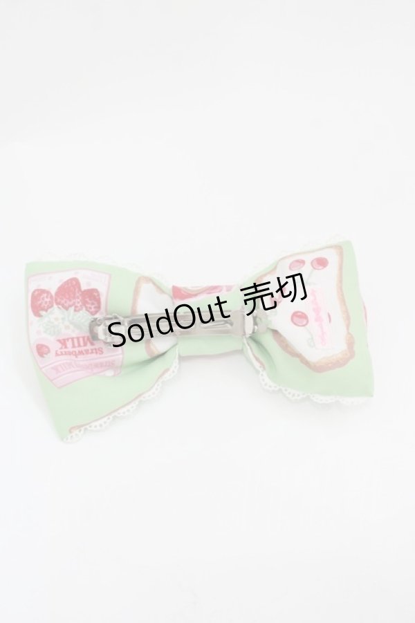 画像4: Angelic Pretty / Sunny Day Brunch BearジャンパースカートSet  グリーン I-25-04-04-044-AP-OP-HD-ZI (4)