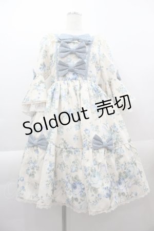 画像: axes femme kawaii / アンティークローズ柄ワンピース  アイボリー I-25-04-07-063-AX-OP-HD-ZI