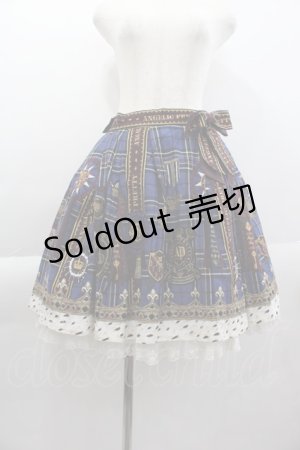 画像: Angelic Pretty / Loyal Rosetteスカート  ネイビー I-25-04-07-087-AP-SK-HD-ZI