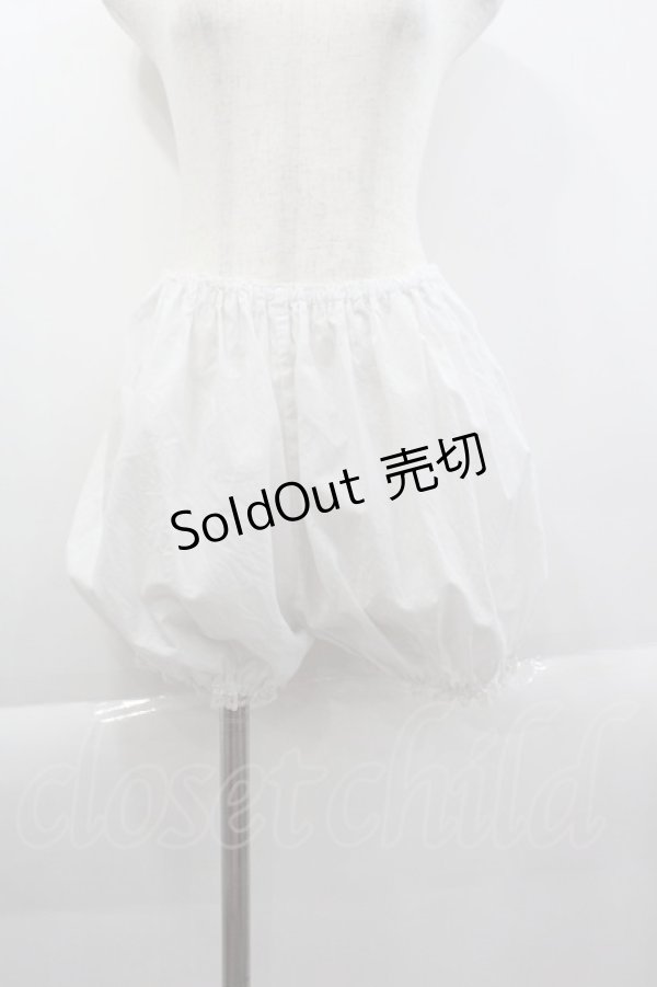 画像1: metamorphose /  ドロワーズ  白 I-25-04-07-102-ME-PA-HD-ZI (1)
