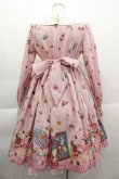 画像2: Angelic Pretty / Bonbon Bunnyワンピース  ピンク I-25-04-07-041-AP-OP-HD-ZI (2)