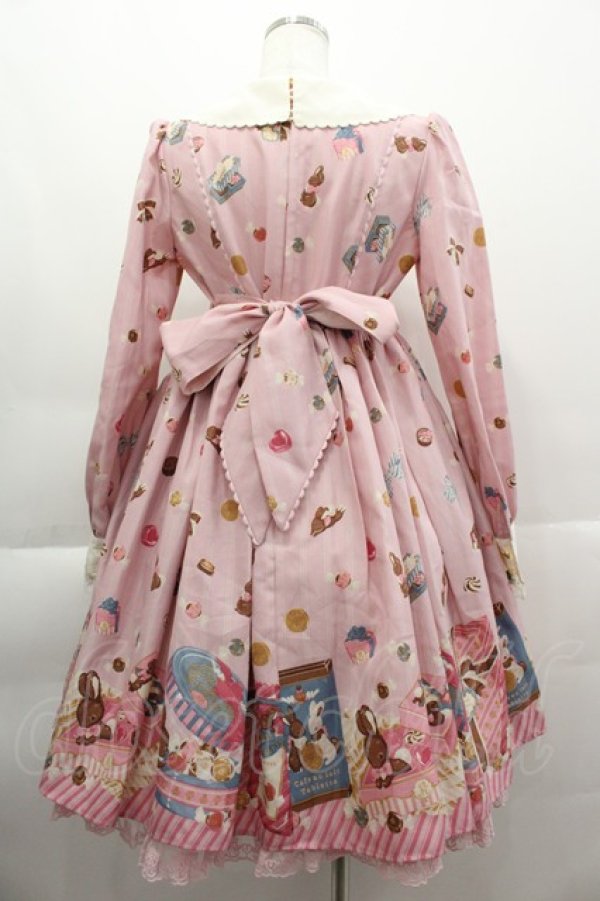 画像2: Angelic Pretty / Bonbon Bunnyワンピース  ピンク I-25-04-07-041-AP-OP-HD-ZI (2)