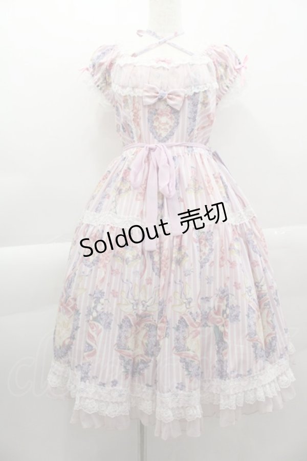 画像1: Angelic Pretty / Romantic Little Gardenワンピース  ピンク I-25-04-07-042-AP-OP-HD-ZI (1)