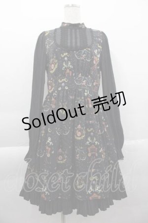 画像: abilletage / CIRCUSワンピース  黒 I-25-04-10-071-GO-OP-HD-ZI