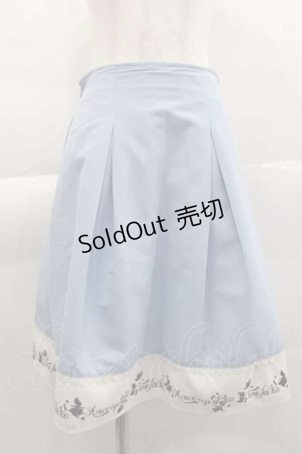 画像1: axes femme POETIQUE / 不思議の国のアリススカート  サックス I-25-04-10-078-AX-SK-HD-ZI (1)