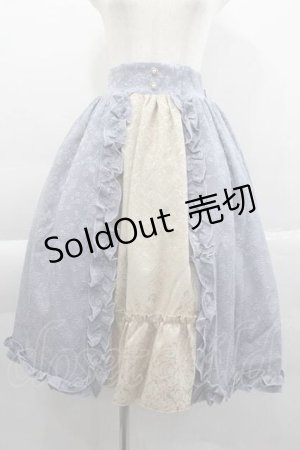 画像: axes femme kawaii / ロココスカート  ブルー I-25-04-10-079-AX-SK-HD-ZI