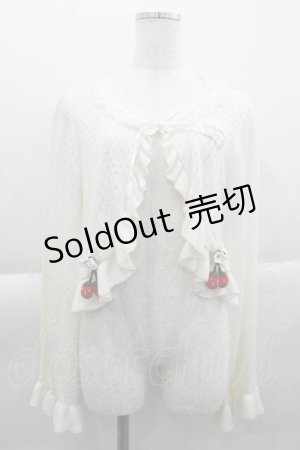 画像: BABY,THE STARS SHINE BRIGHT / ゆらゆらいちごのStrawberry Gardenボレロ  アイボリー I-25-04-10-009-BA-TO-HD-ZI
