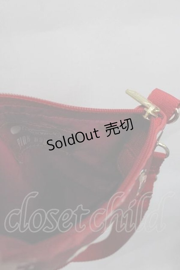 画像4: PINK HOUSE / 3 ZIP CROSSBODYピンクハウスフェイバリッツB  赤 I-25-04-10-096-LO-BG-HD-ZI (4)