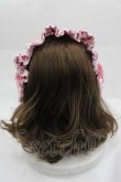 画像3: metamorphose / Dressy Ribbon フリルヘッドドレス  ピンク I-25-04-10-104-ME-AC-HD-ZI (3)