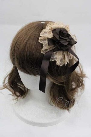画像: Mary Magdalene / ロゼットヘッドドレス  ブラウン I-25-04-10-110-CL-AC-HD-ZI