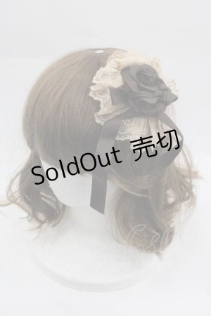 画像: Mary Magdalene / ロゼットヘッドドレス  ブラウン I-25-04-10-110-CL-AC-HD-ZI