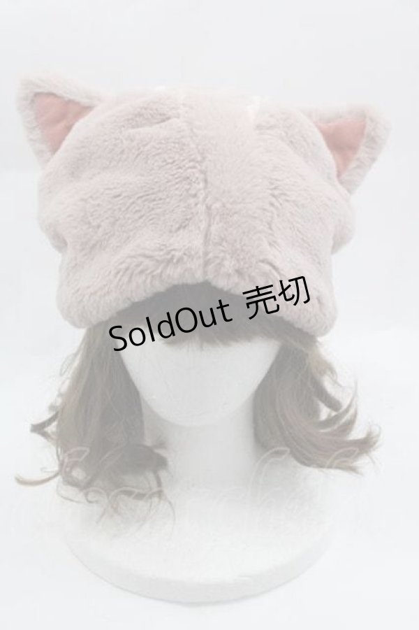 画像1: MILK / ロシアンCAT HAT  ピンク I-25-04-10-113-ML-AC-HD-ZI (1)