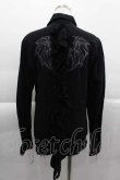 画像2: BPN FOR MEN / 切りっぱなし裾アシメシャツ M ブラック I-25-04-10-024-GO-BL-HD-ZI (2)