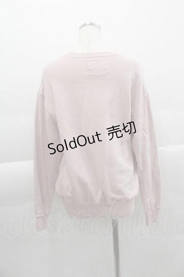 画像2: PINK HOUSE / PINK HOUSE×HELLO KITTY One Point Graphic Sweatshirt  ピンク I-25-04-10-038-LO-TO-HD-ZI (2)